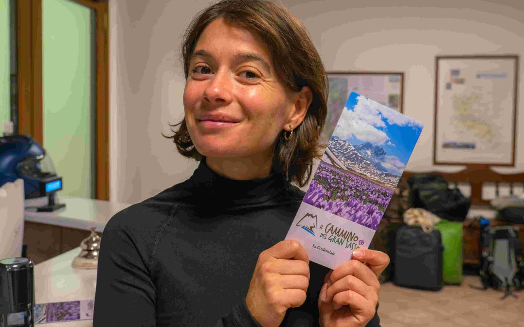 La credenziale del Cammino del Gran Sasso